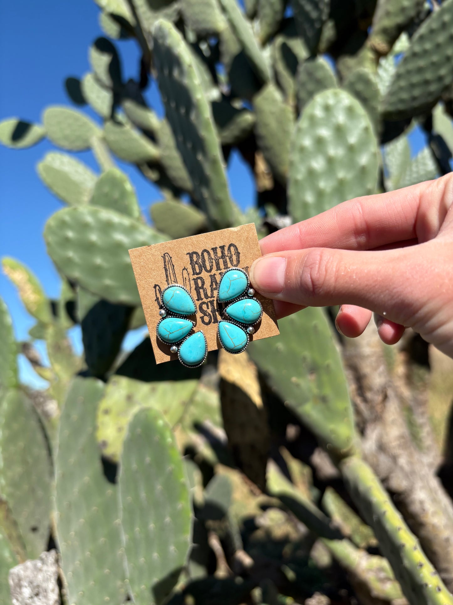 Cluster Earrings