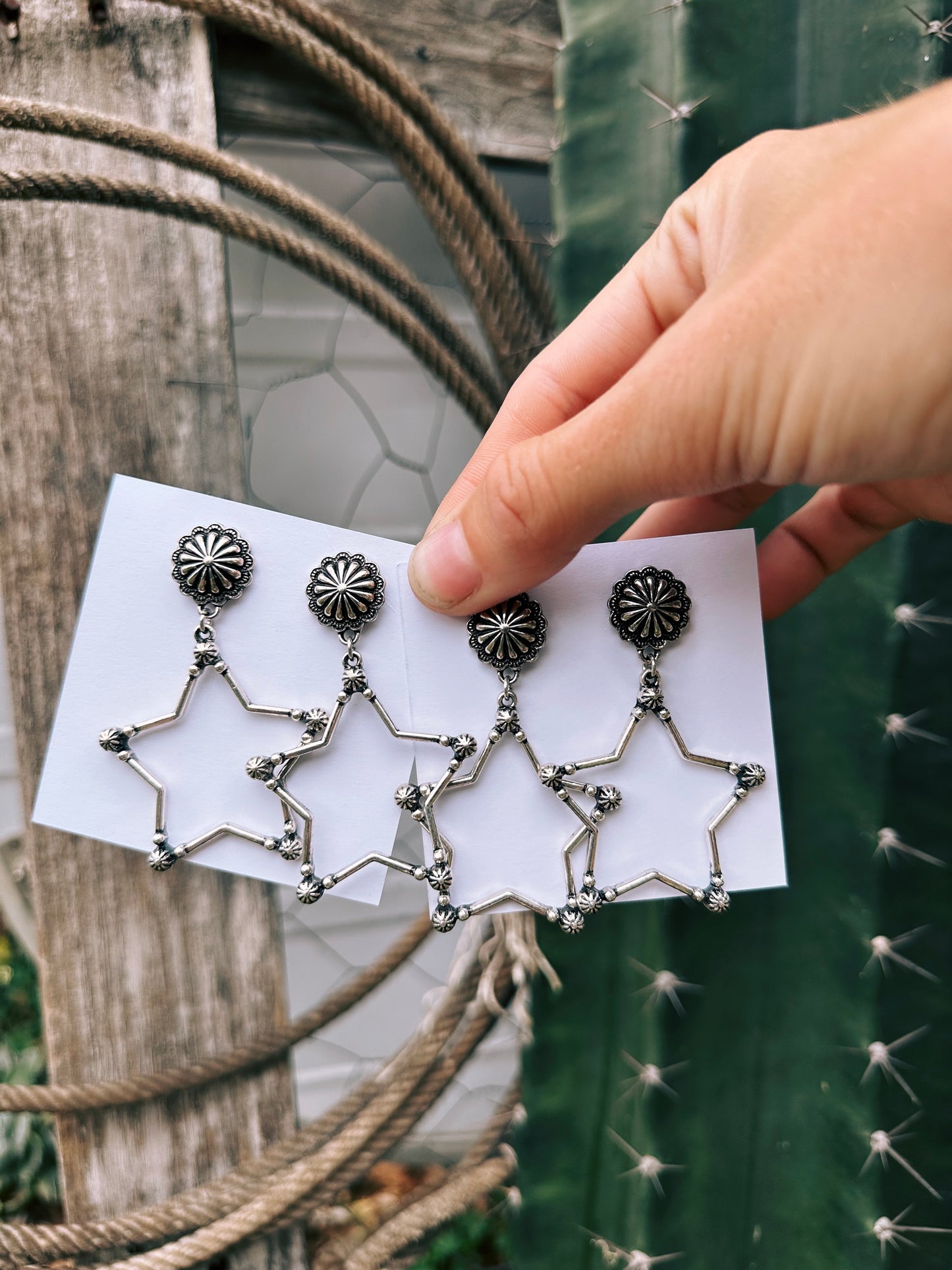 Cherokee star earrings ⭐️