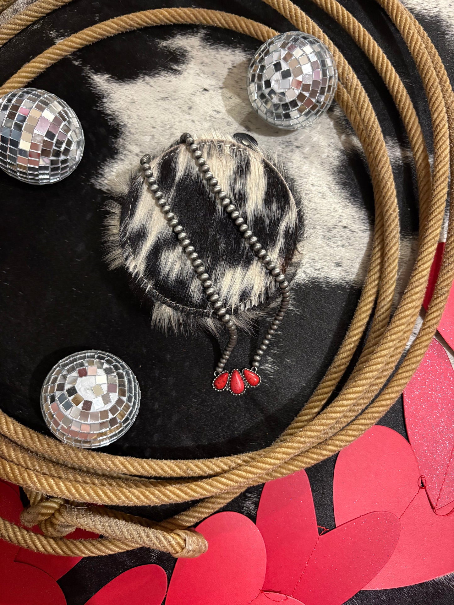 Etta Faux Navajo Pearl Necklace