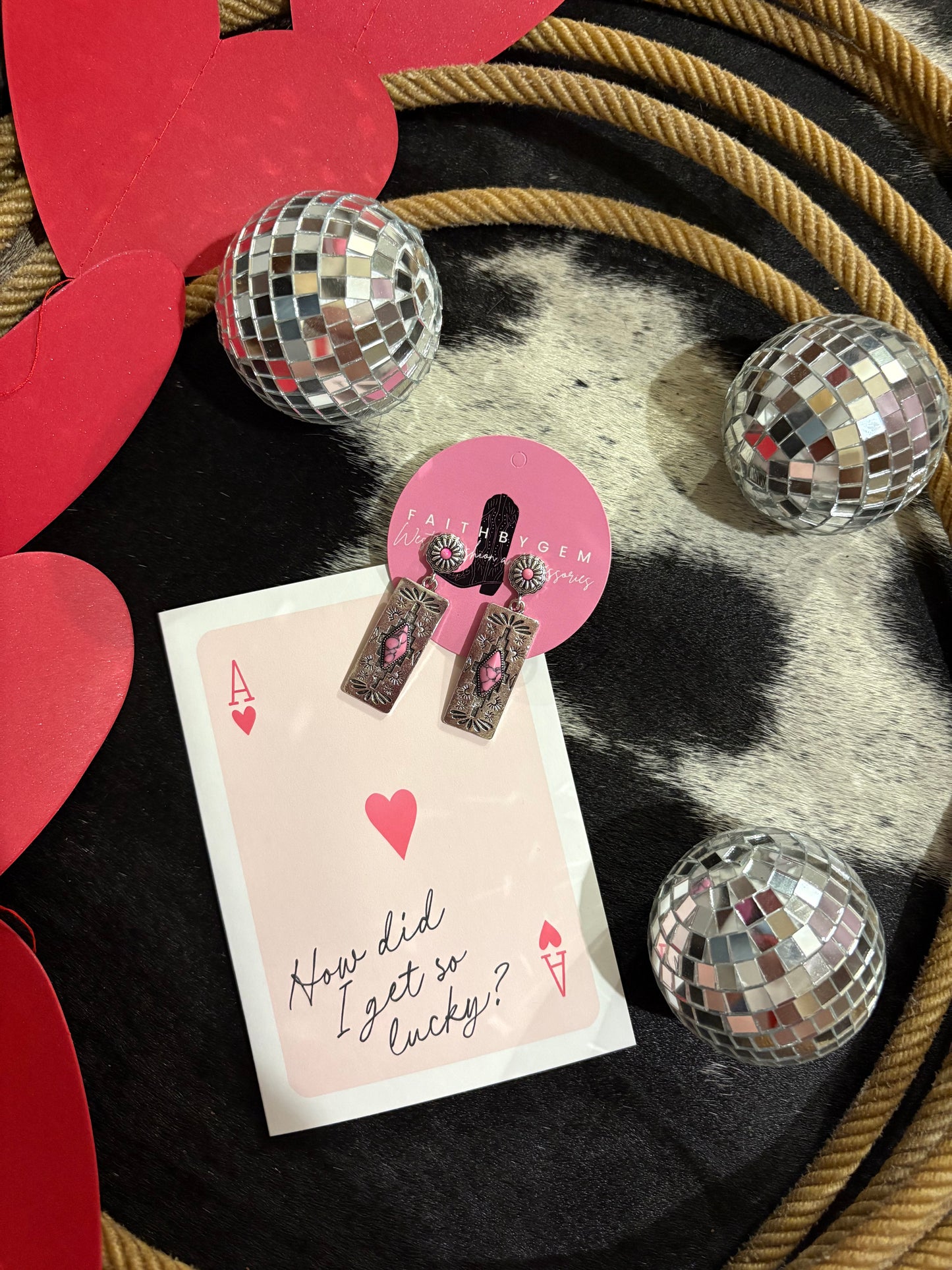 Pink Montana Earrings