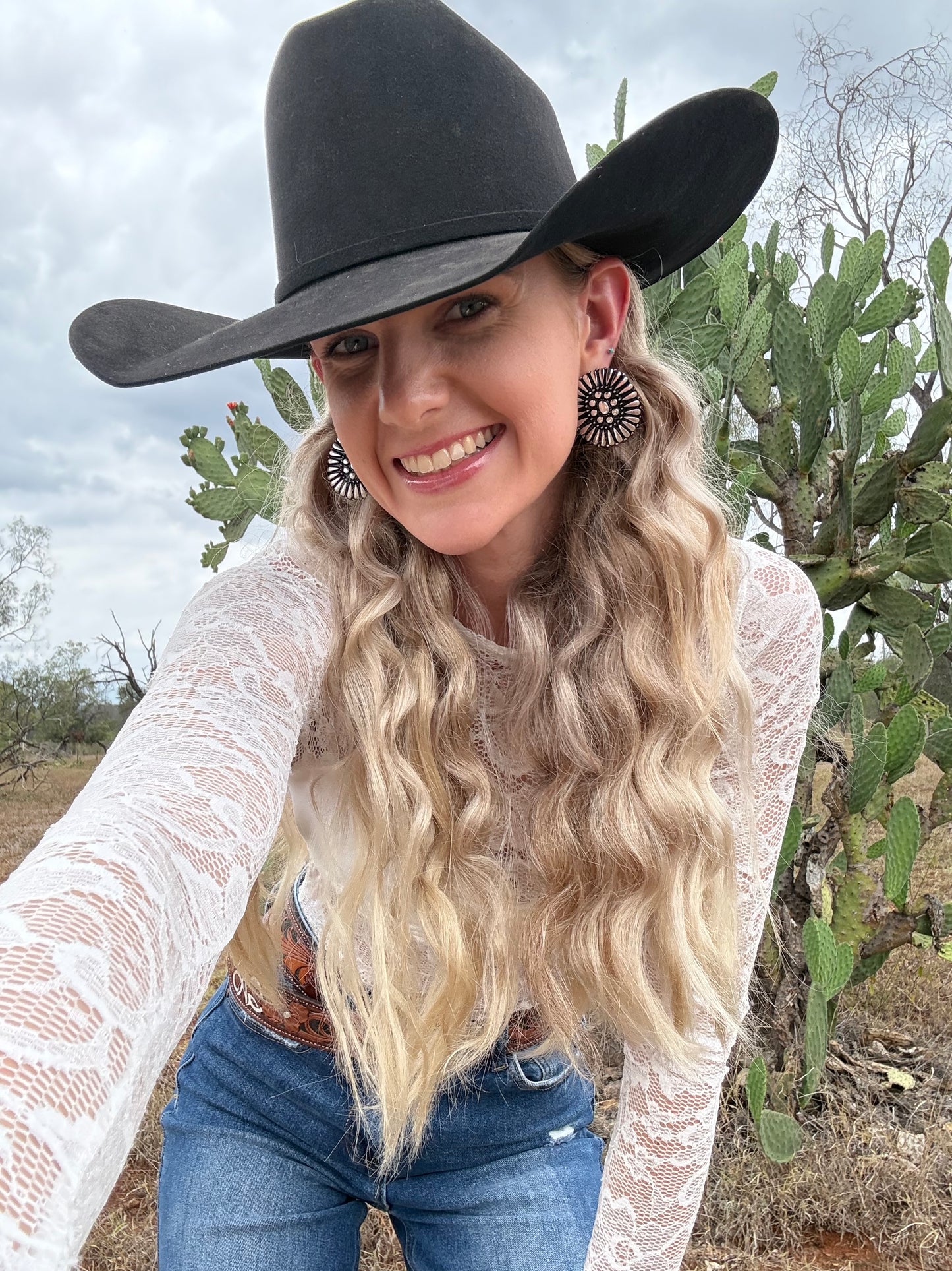 Concho Earrings