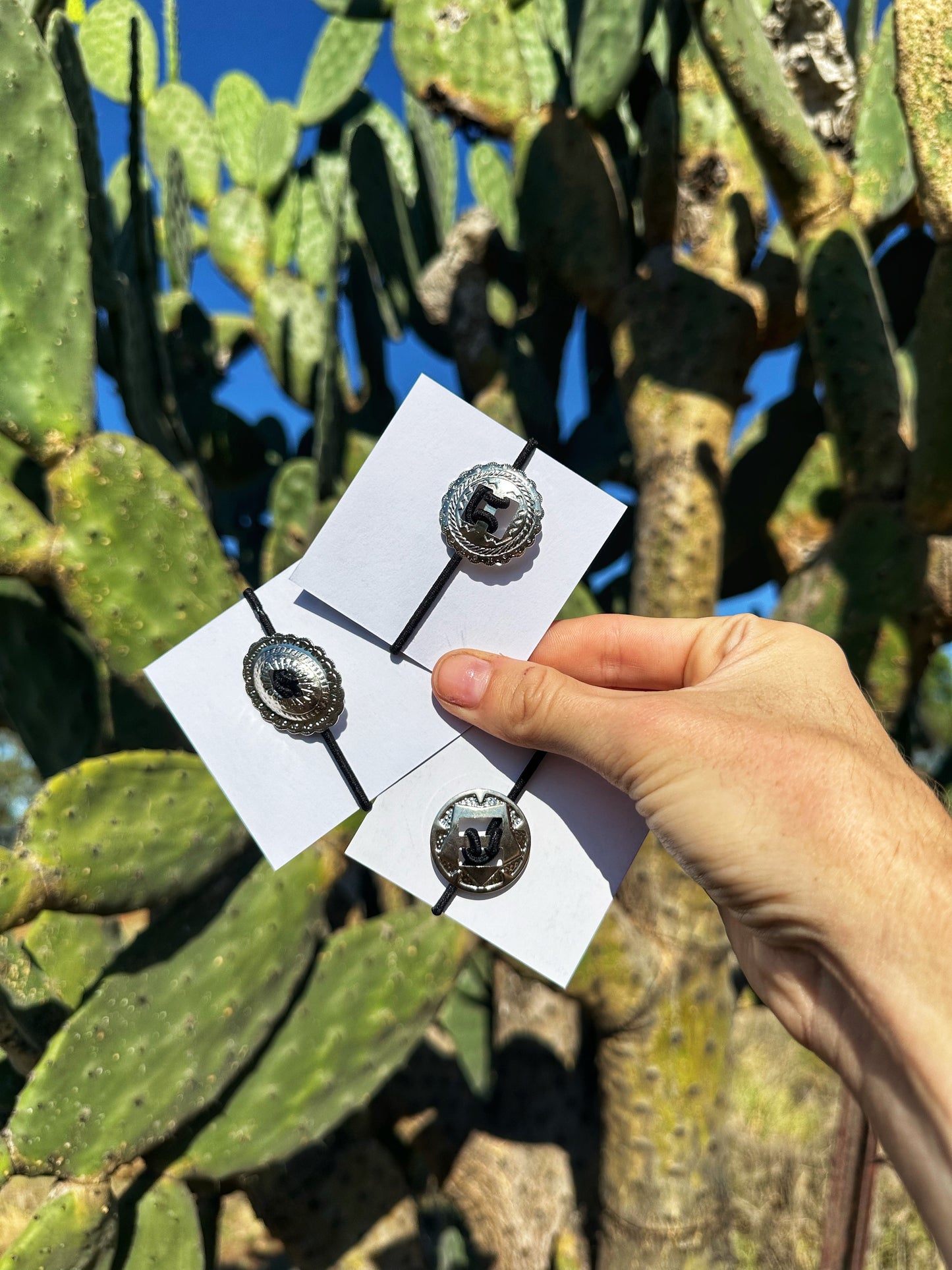 Concho Hair Ties