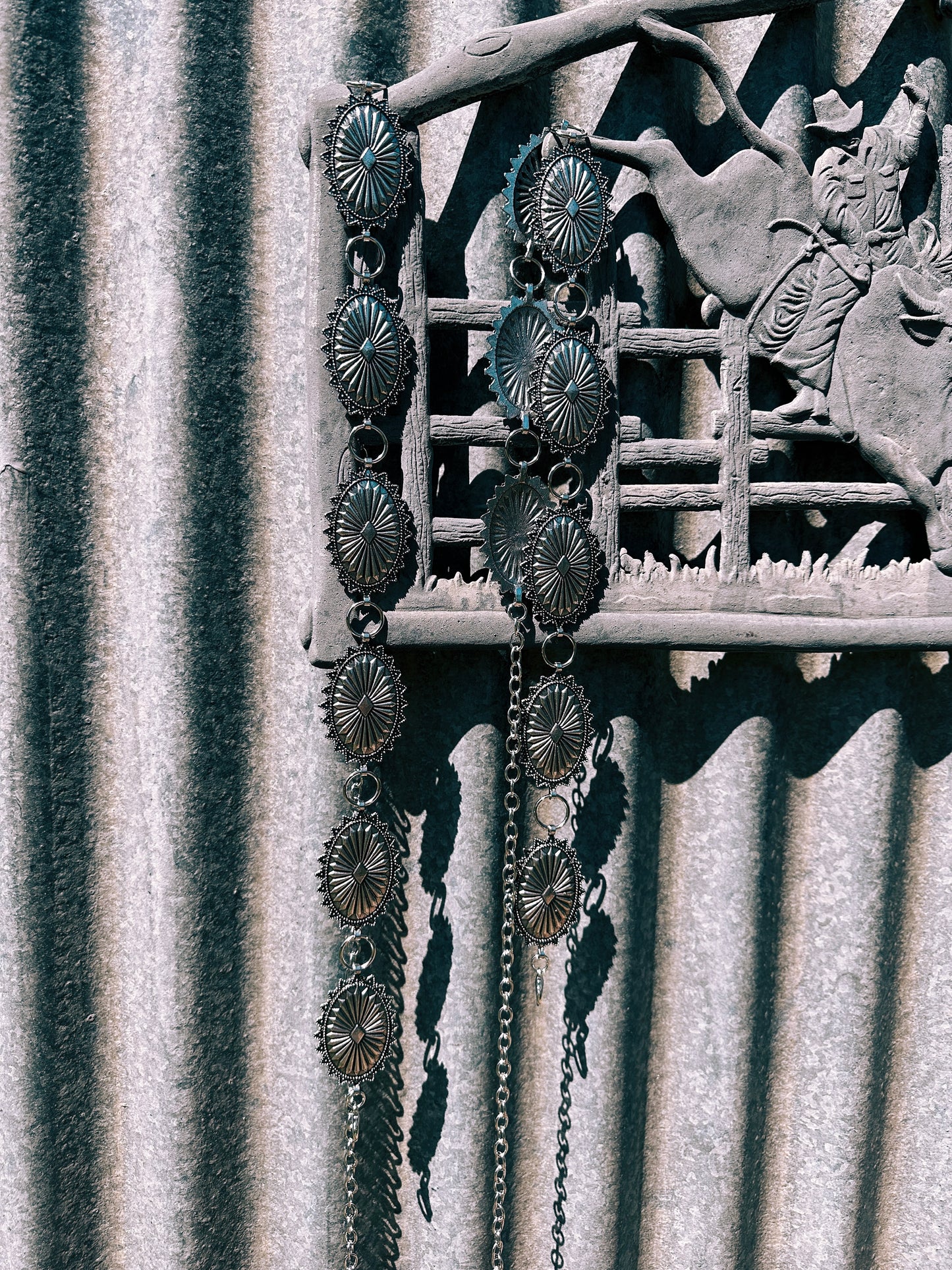 Connie Silver Concho Belt