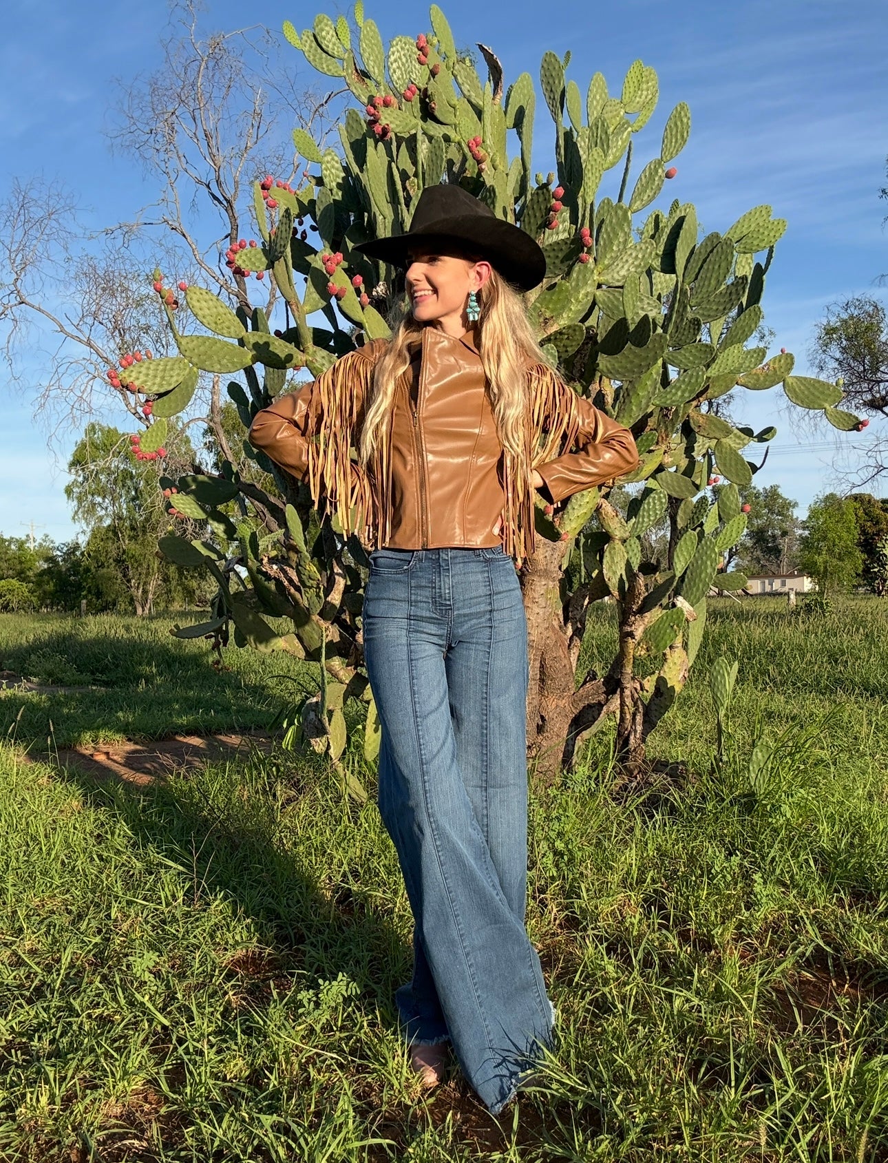 Blakely Tan Tassel Jacket🤎