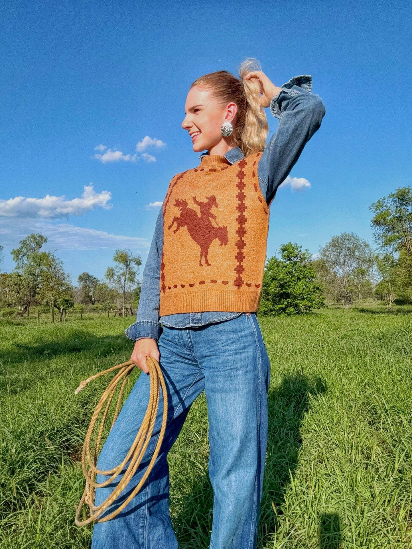 Tatum Bronc Knit