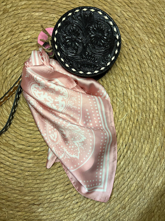 Pink Paisley Wild Rag