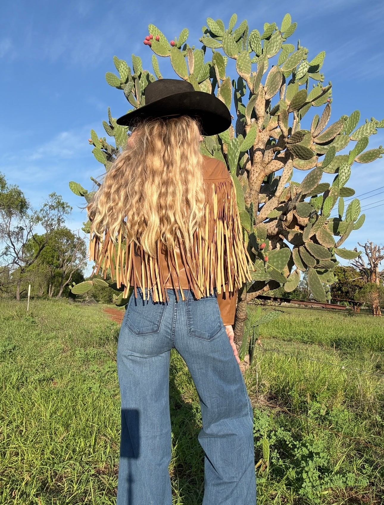 Blakely Tan Tassel Jacket🤎