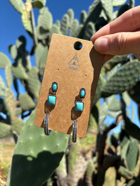 Turquoise Earring Pack