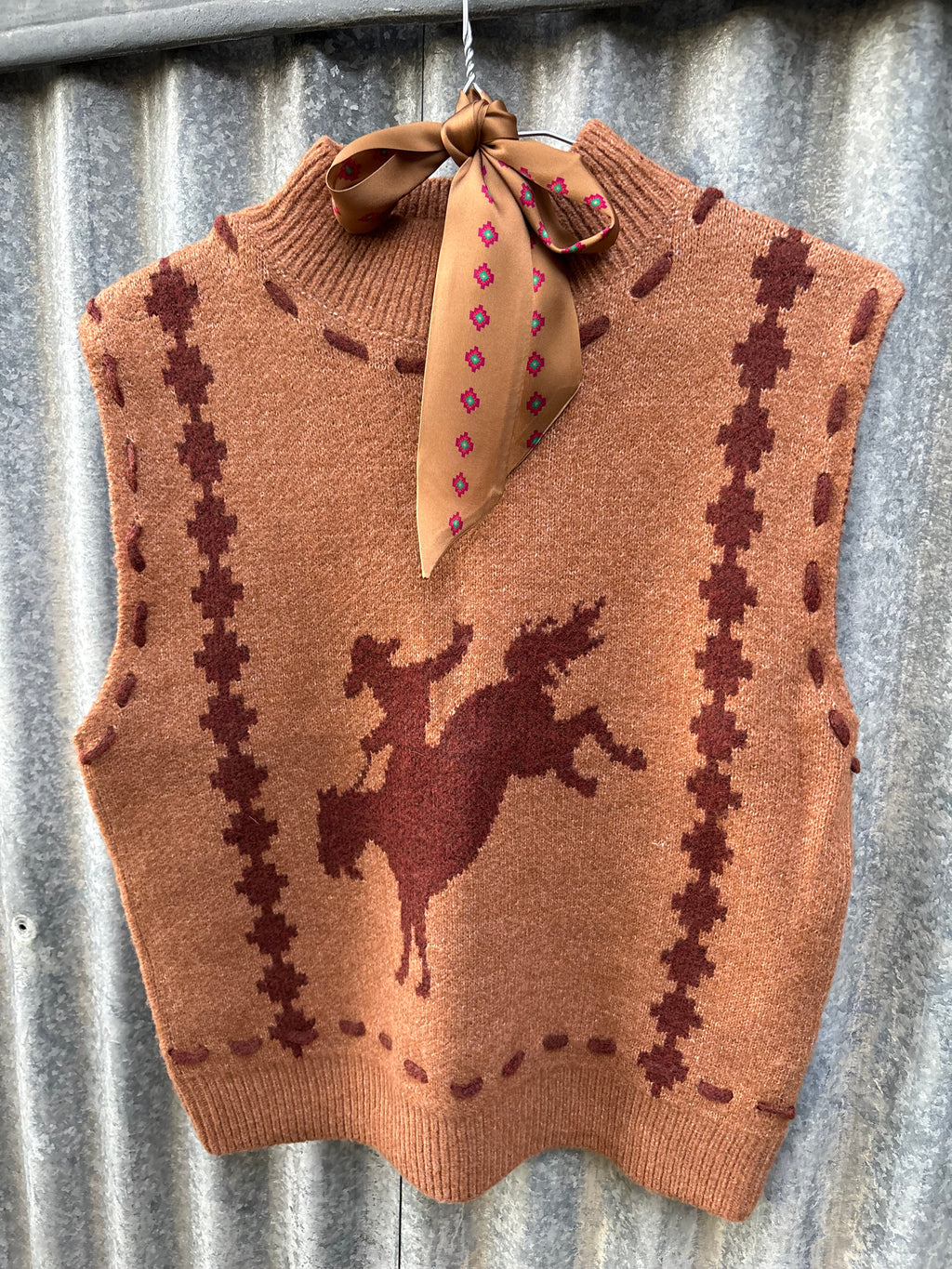 Aztec Twilly Silk Scarf