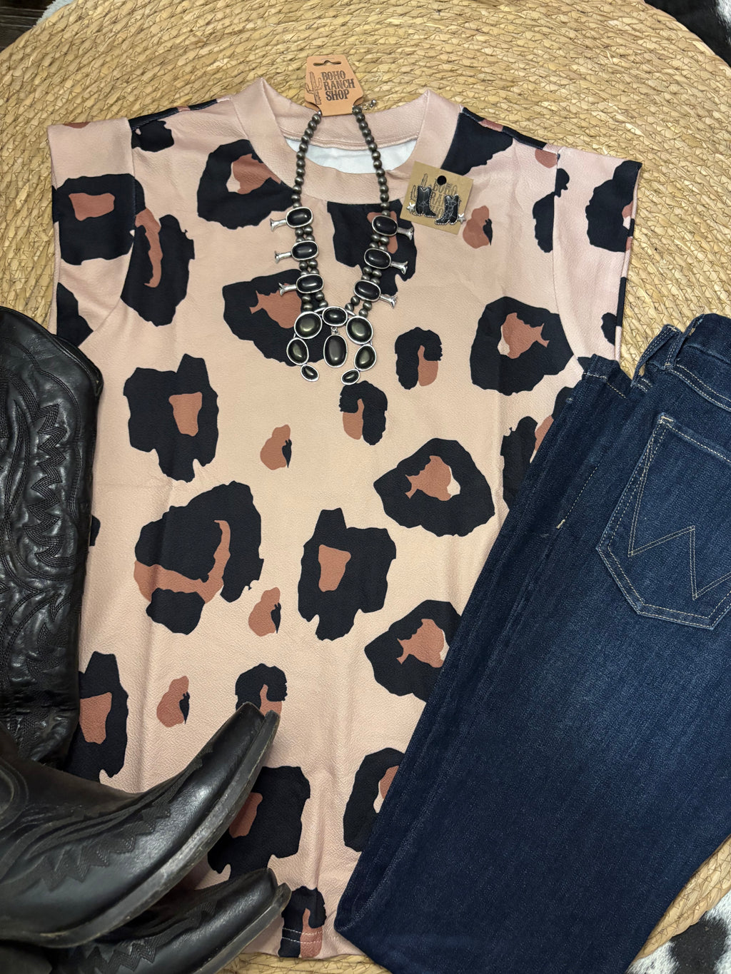 Lilly Leopard Top🤎