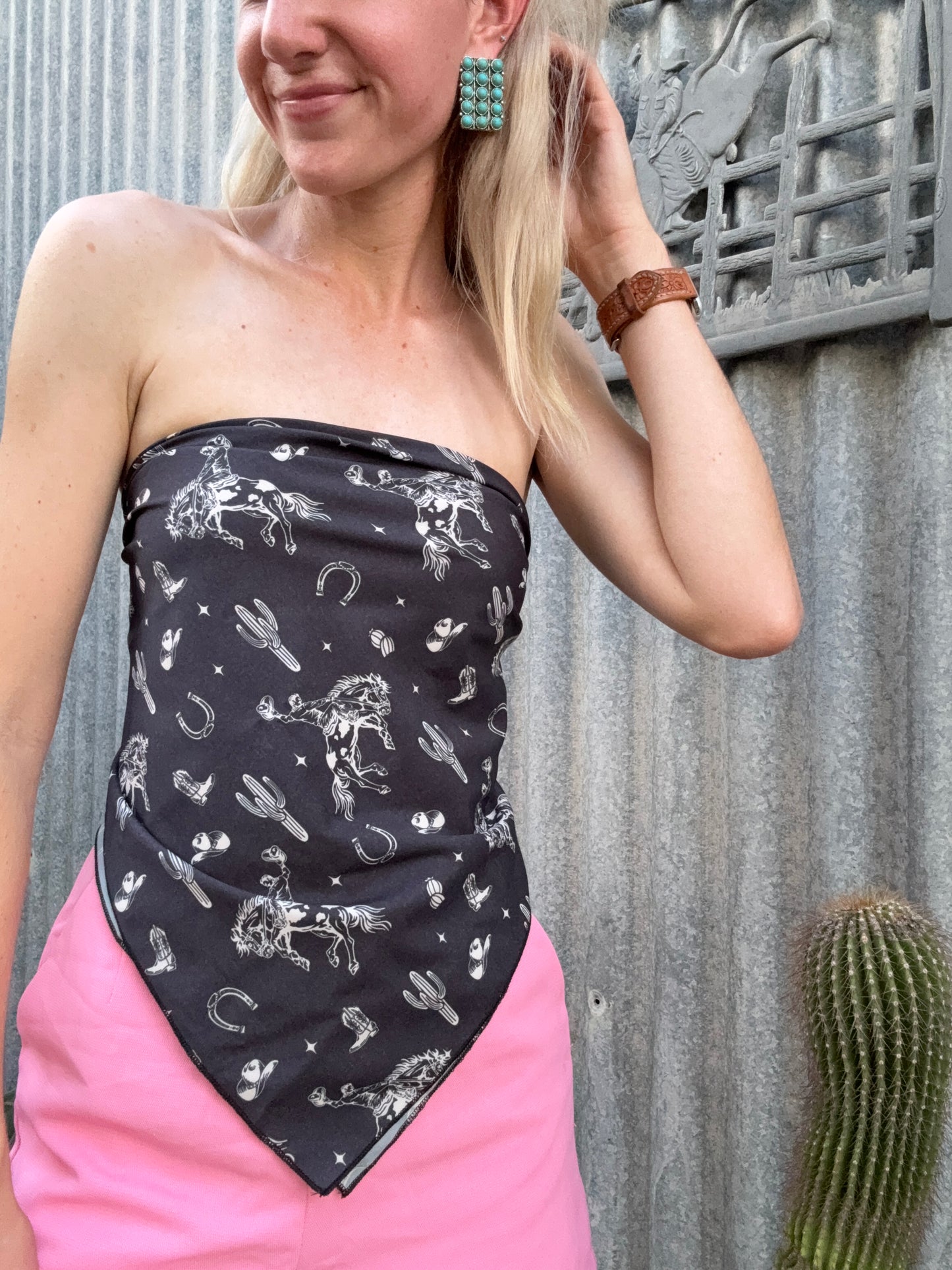 Western Cowboy Wild Rag🖤