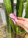 Horse Shoe Cowgirl Hat Claw Clip💓