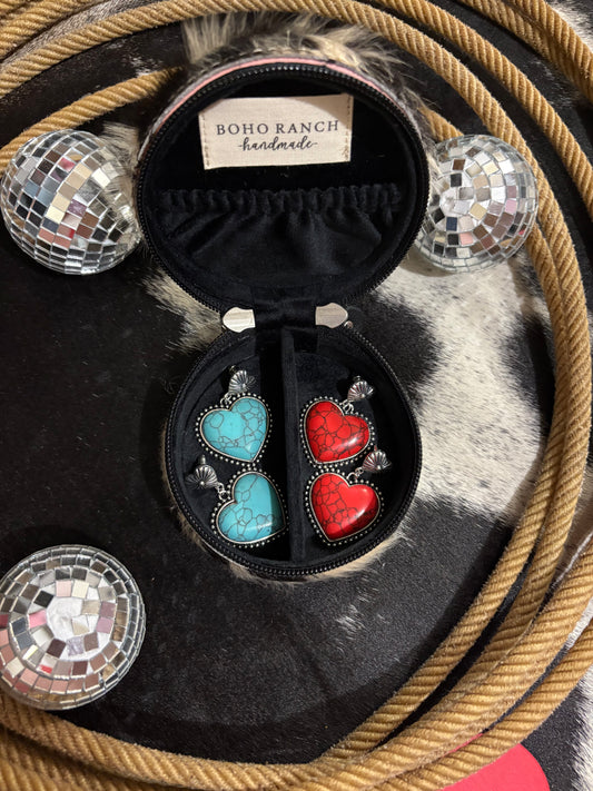 I 🖤 you cowboy earrings