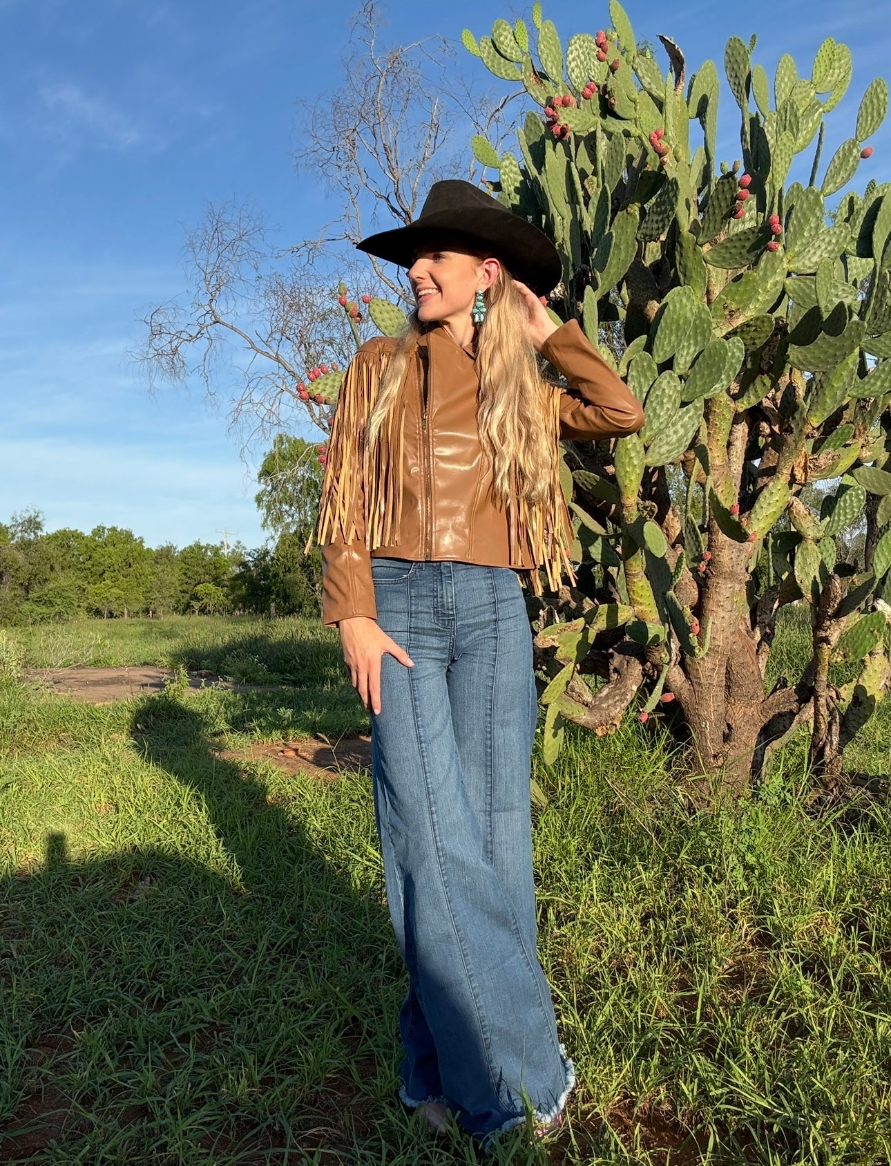 Blakely Tan Tassel Jacket🤎