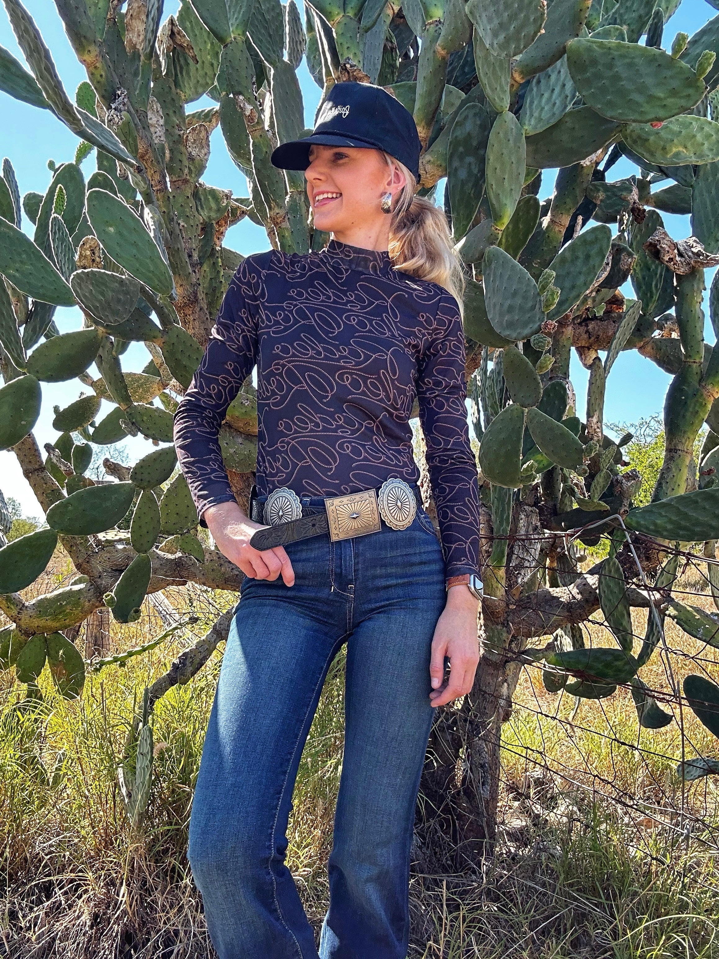 Rodeo Mesh Top