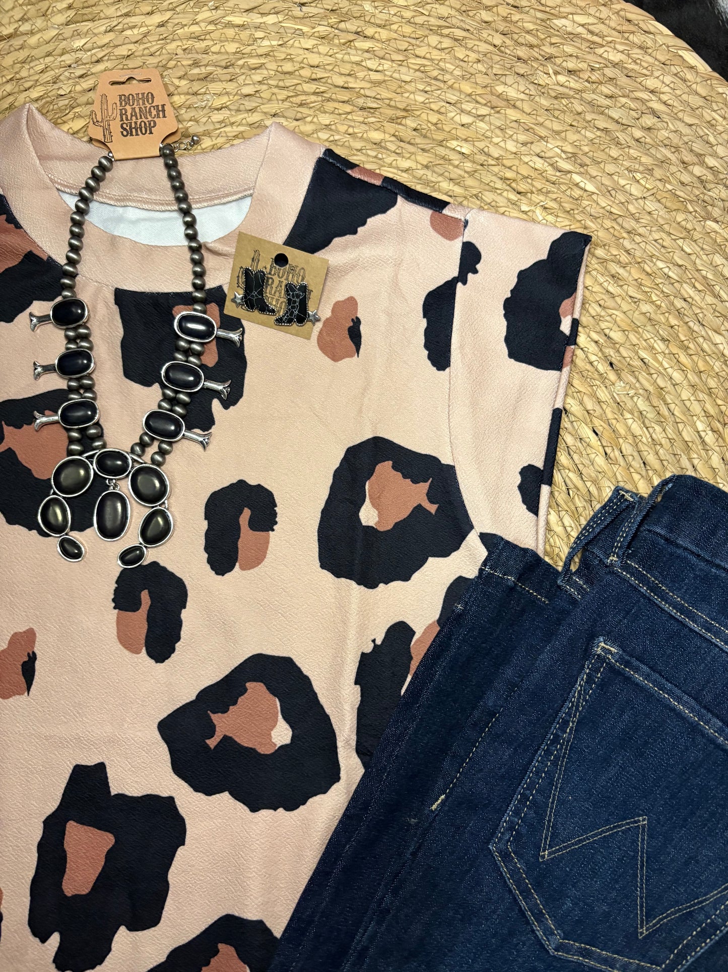 Lilly Leopard Top🤎