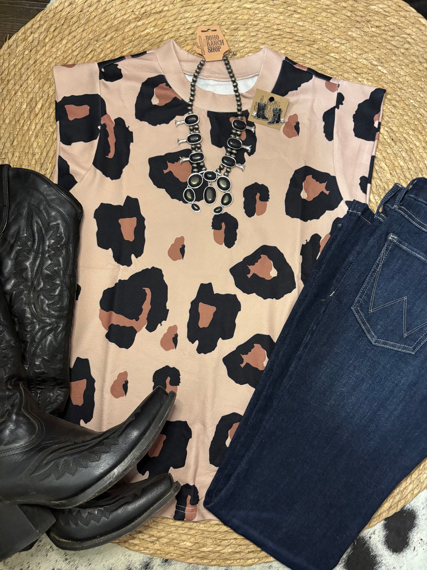 Lilly Leopard Top🤎