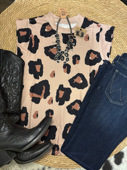 Lilly Leopard Top🤎