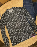 Brand Mesh Long Sleeve