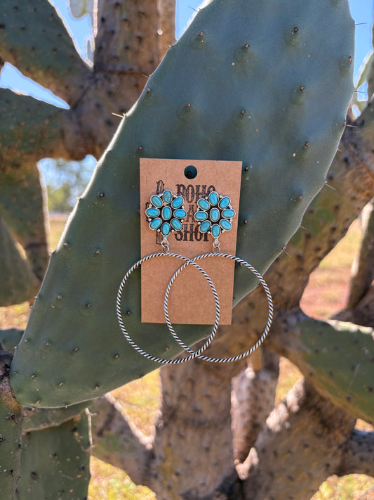 Turquoise Hanging Earrings