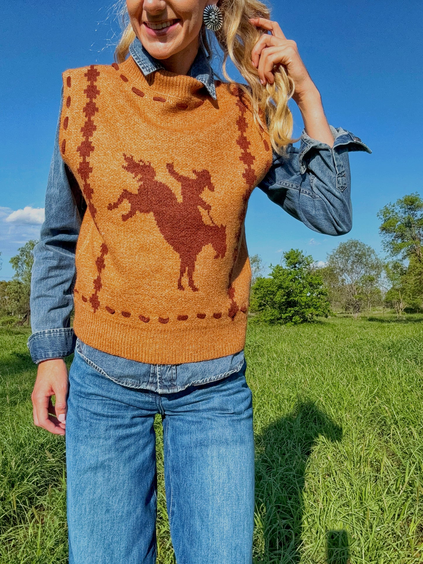 Tatum Bronc Knit