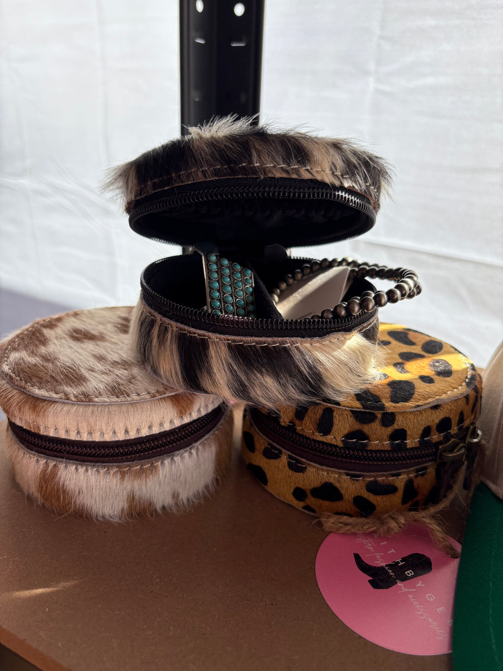 Mini Round Jewellery Boxes