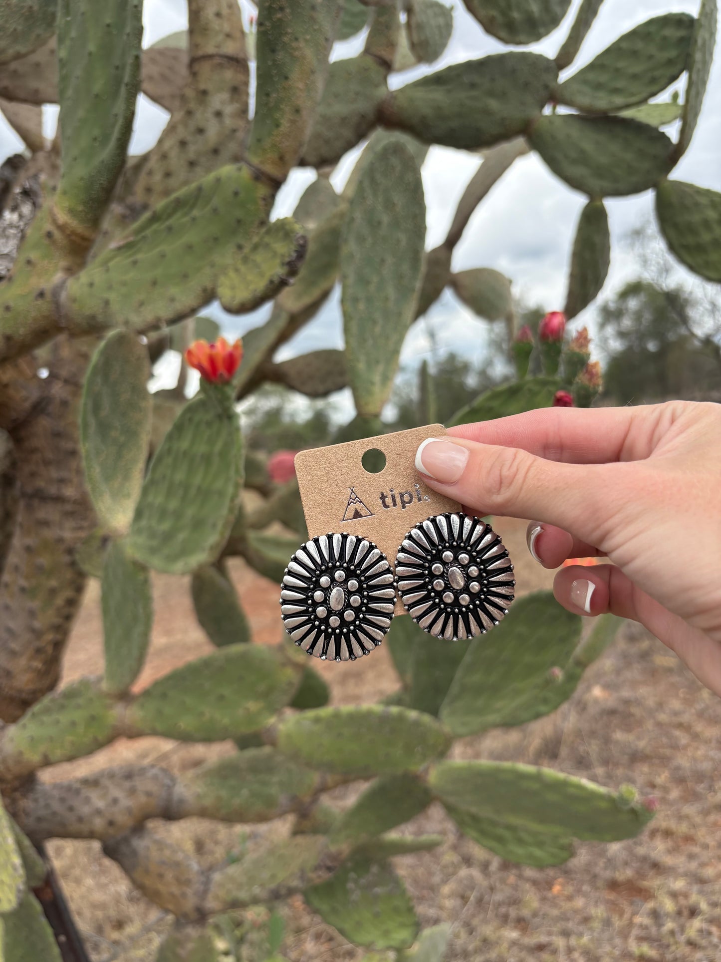 Concho Earrings