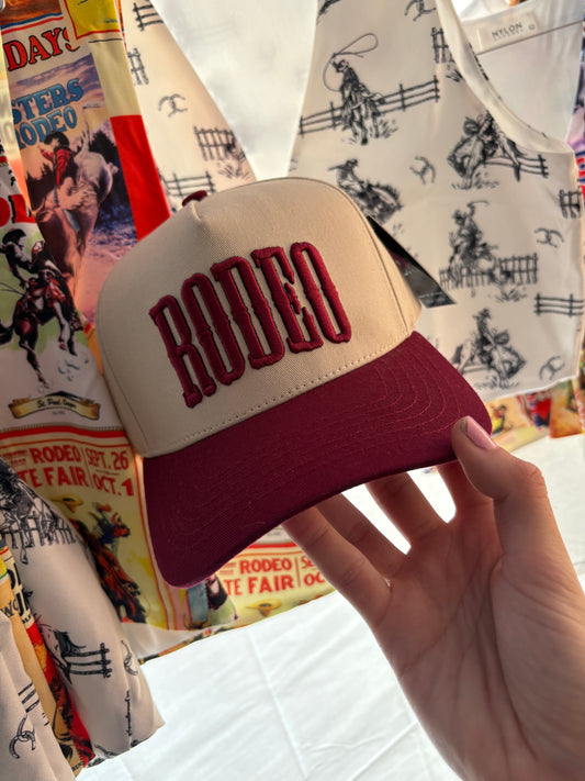 Maroon Rodeo Cap❤️‍🔥