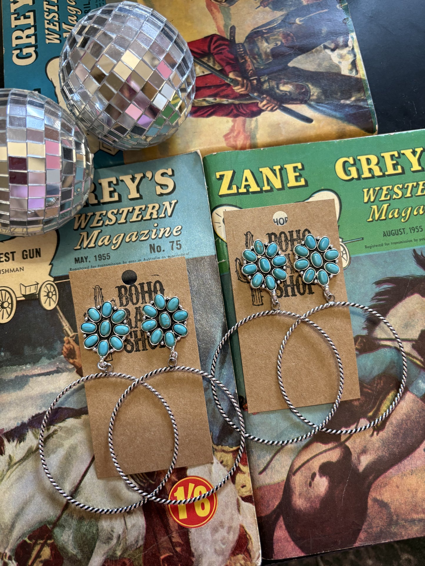 Turquoise Hanging Earrings