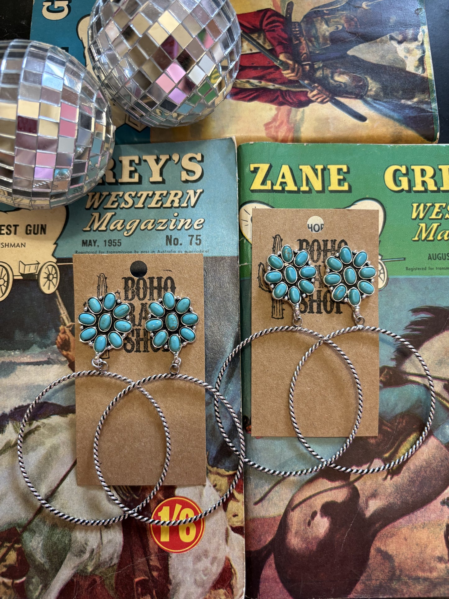 Turquoise Hanging Earrings