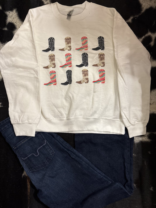 Fancy Cowgal Pullover Jumper 🌟🪩