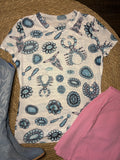Turquoise Dream Mesh Top