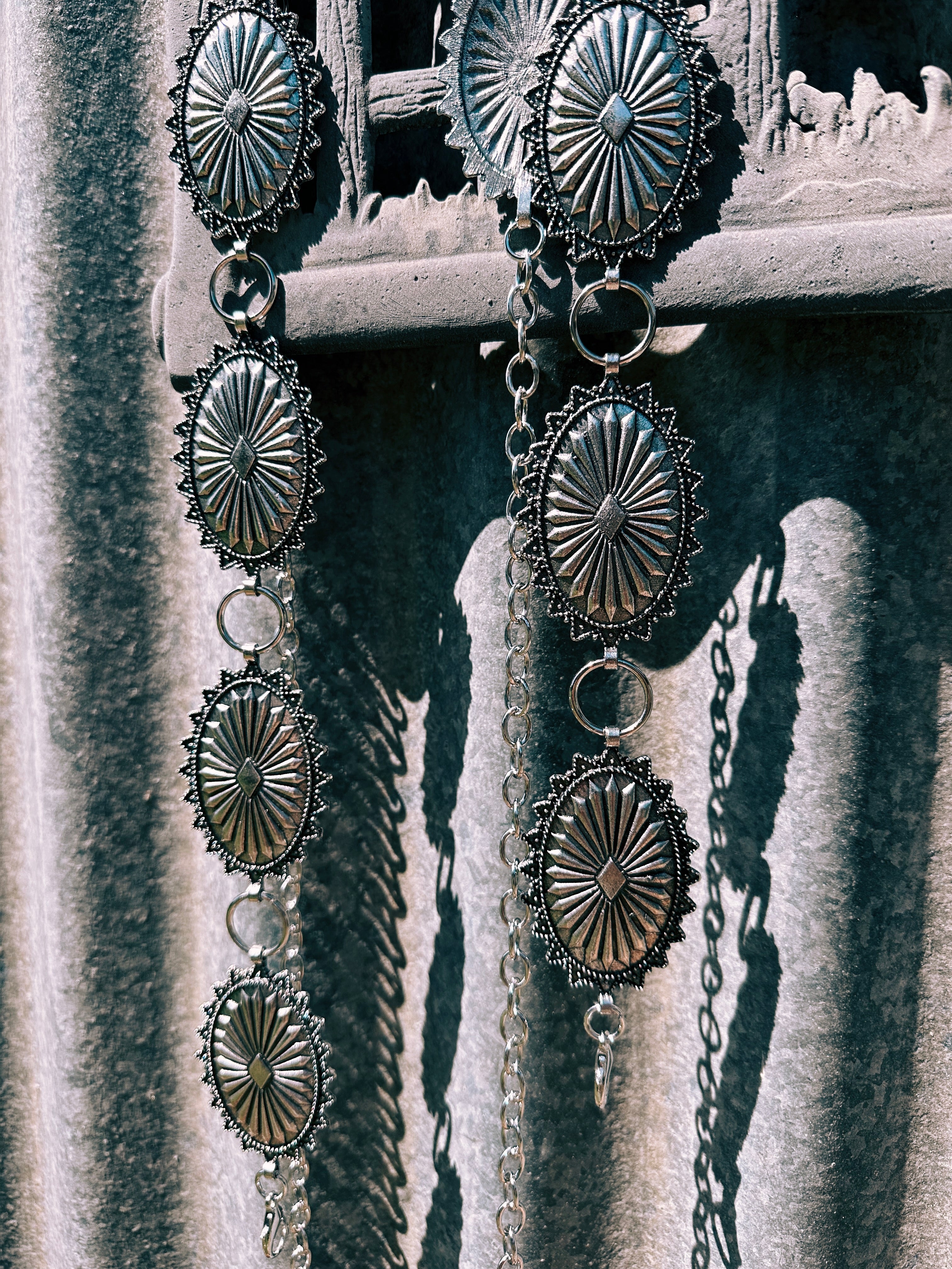 Connie Silver Concho Belt